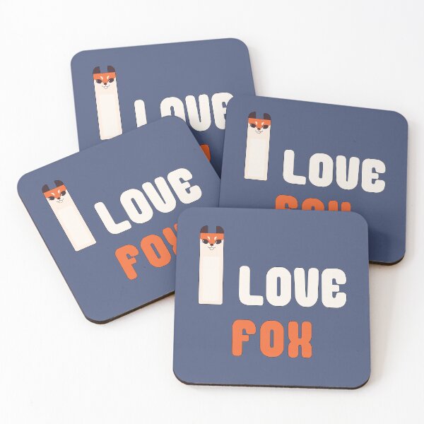 Item preview, I Love Fox, cute fox lovers, nice Gift for girls and boys who loves cute animals designed and sold by abdelhak2005.