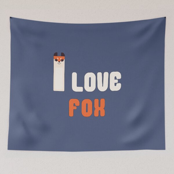 Item preview, I Love Fox, cute fox lovers, nice Gift for girls and boys who loves cute animals designed and sold by abdelhak2005.