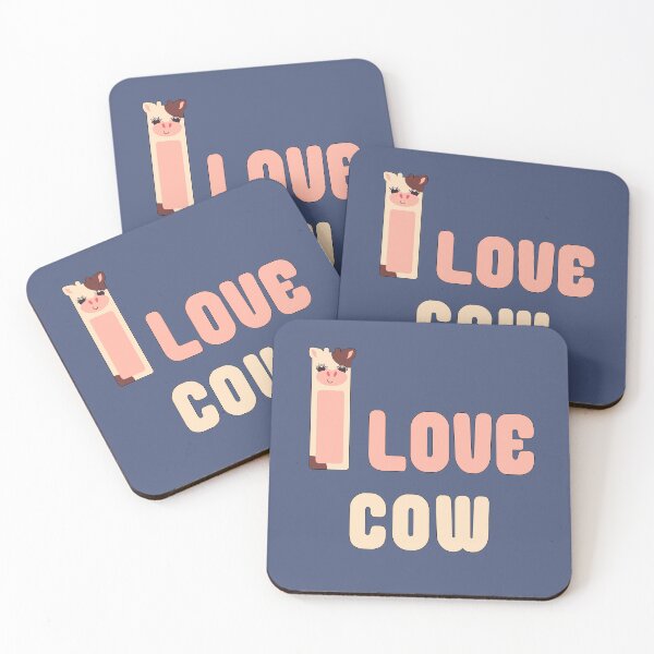 Item preview,  I Love Cow, cute cow lovers, nice Gift for girls and boys who loves cute animals designed and sold by abdelhak2005.