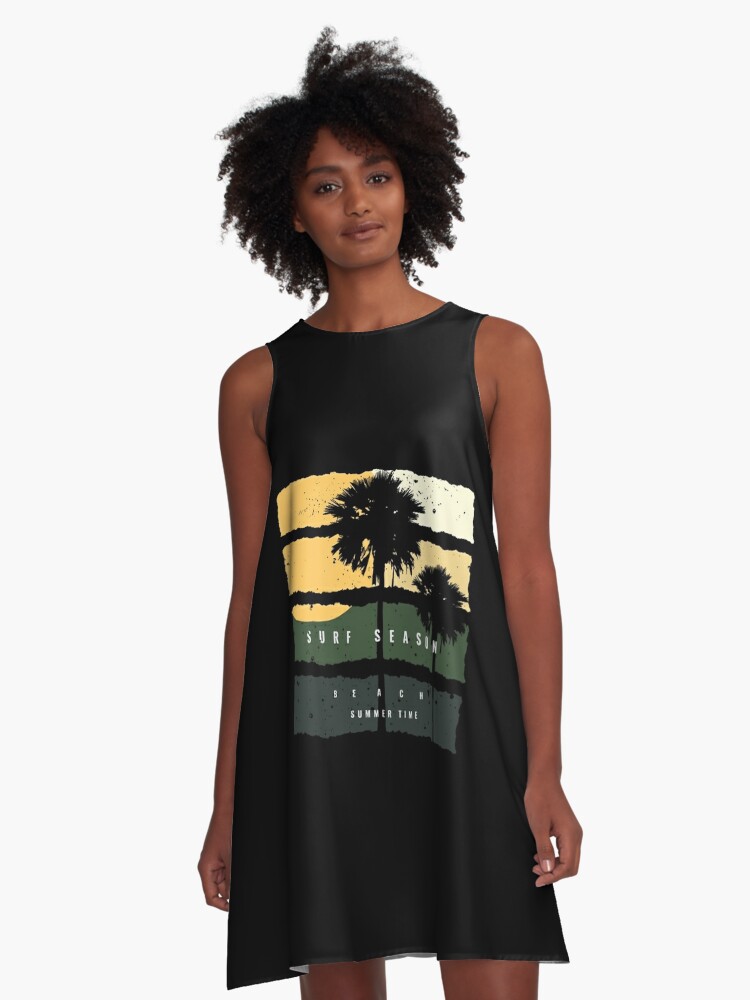 surf beach dress