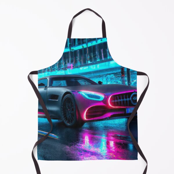 Item preview, Cyberpunk Mercedes Benz AMG GT in the streets designed and sold by SpaceCars.