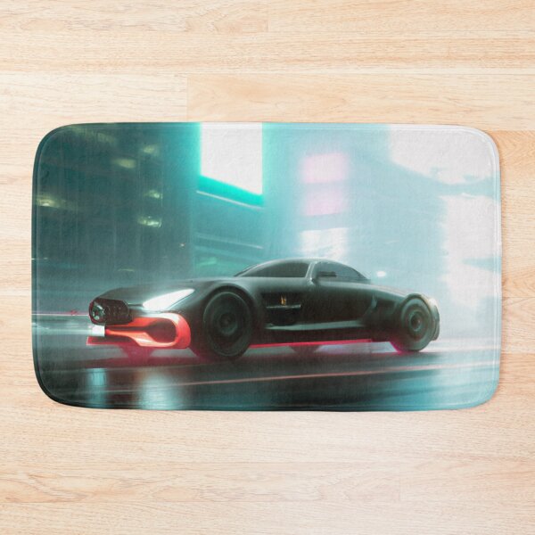 Item preview, Cyberpunk Mercedes Benz AMG GT in the streets designed and sold by SpaceCars.