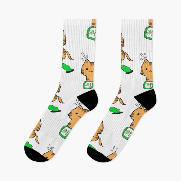 Item preview, Cute Orange Cat Spilled wasabi Sauce designed and sold by Pet Station.