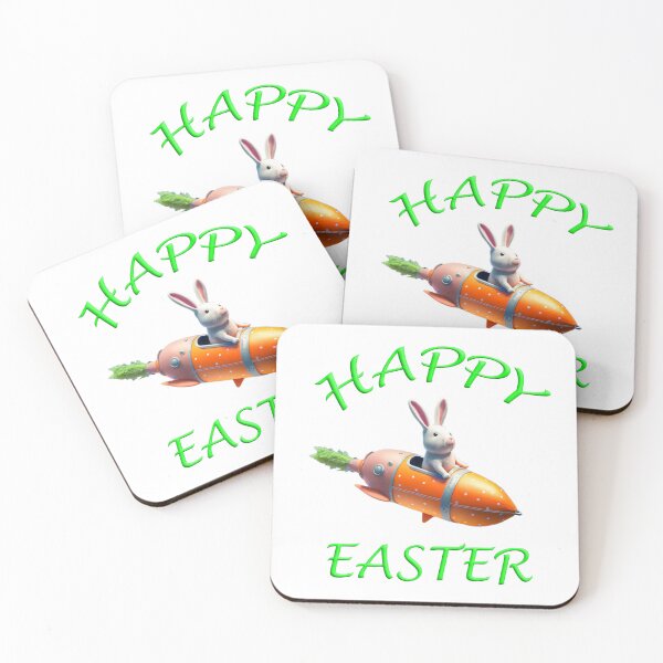 Item preview, Rabbit on a Rocket v2 designed and sold by Scrumptious Designs.