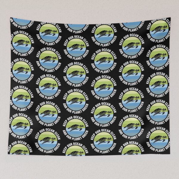Item preview, Keep Our Ocean Clean, And Our Planet Green designed and sold by proearth2022.