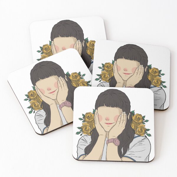 Item preview, Faceless girl with yellow flower designed and sold by Artikach Project.