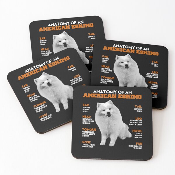 Item preview, Anatomy Of An American Eskimo Dogs designed and sold by Baudendistel.