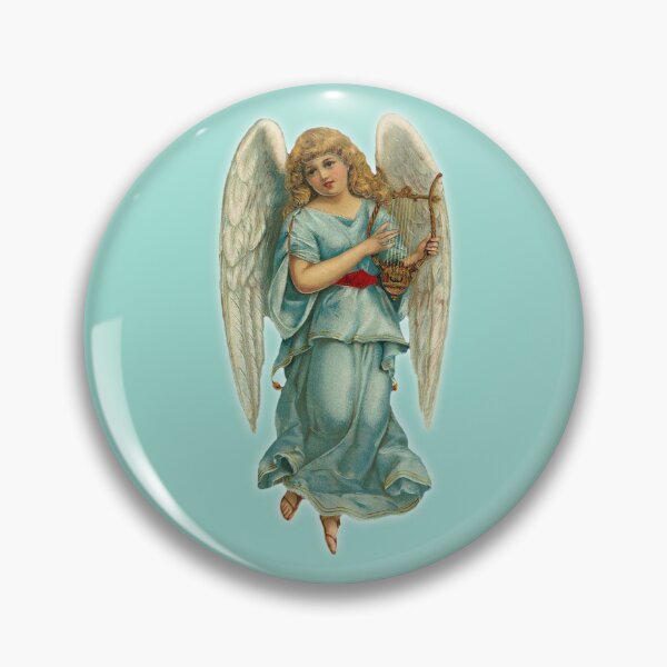 Item preview, Angel with harp - cute designed and sold by abudesigner.