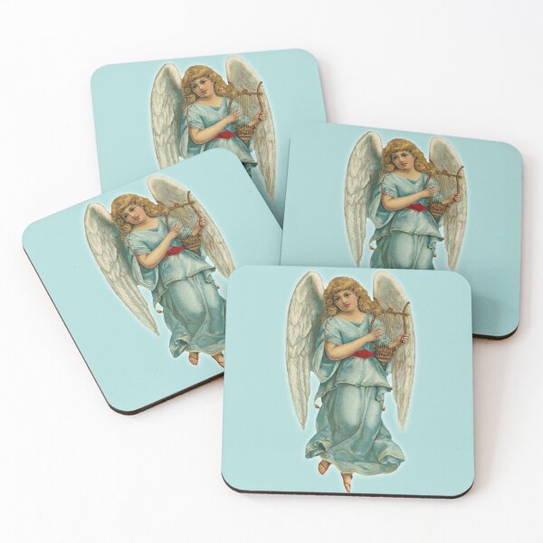 Item preview, Angel with harp - cute designed and sold by abudesigner.