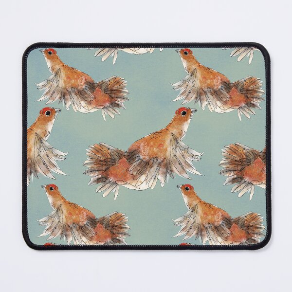 Item preview, Watercolour Red Grouse Country Game Bird designed and sold by RosalieReeves.