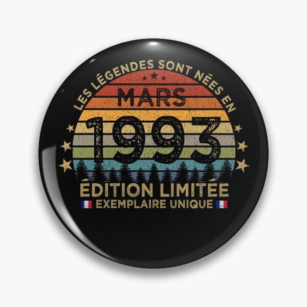 Item preview, Anniversaire 30 Ans Les Legendes Sont Nees en Mars 1993 designed and sold by cssdru.