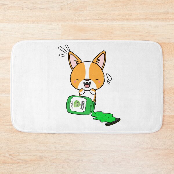 Item preview, Cute Corgi Spilled wasabi Sauce designed and sold by Pet Station.