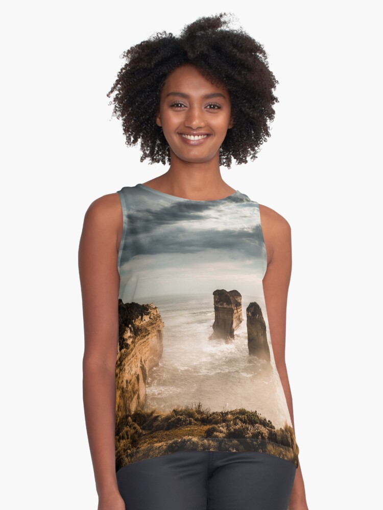 Item preview, Sleeveless Top designed and sold by lesslinear.
