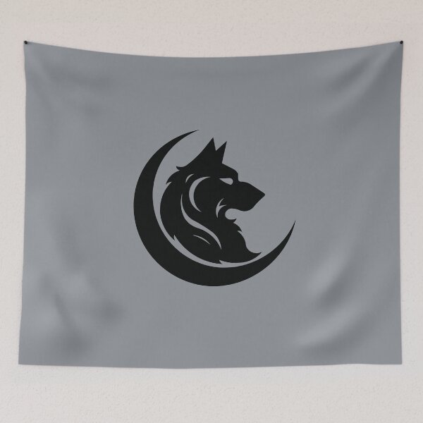 Item preview, A Wolf Crying In Front Of The Moon designed and sold by Universal-7.