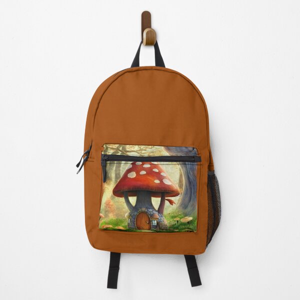 Item preview, Cozy Mushroom Cottage in the Autumn Woods designed and sold by DreamyEscapism.