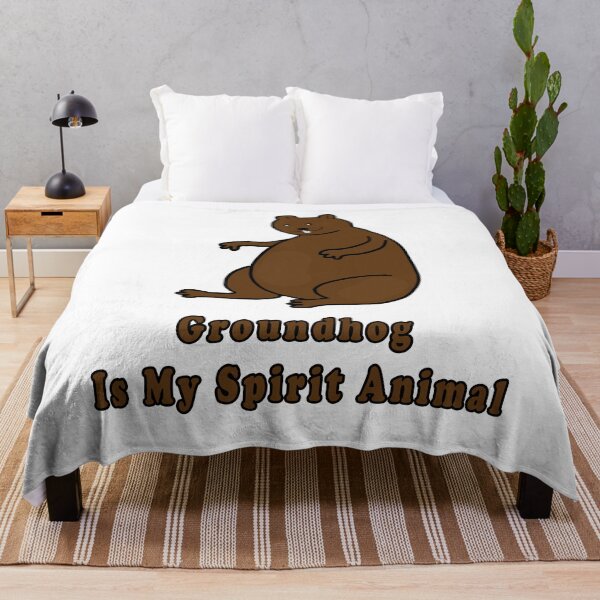 Item preview, Groundhog Is My Spirit Animal designed and sold by Soudesign99.