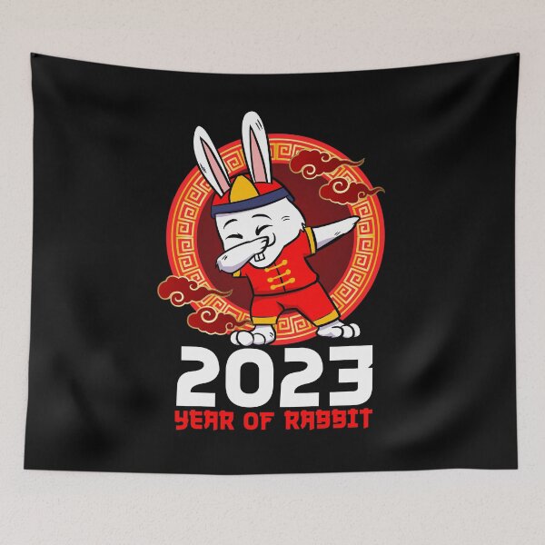 Item preview, 2023 Year of the Rabbit shuffle dance design designed and sold by ANU911.