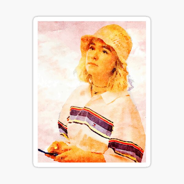 "Portia's Bucket Hat" Sticker for Sale by tangerinespeedo Redbubble