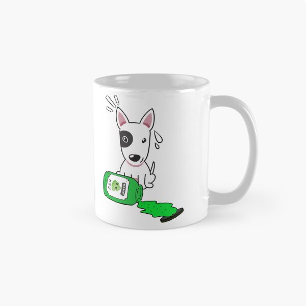 Item preview, Cute Bull Terrier Spilled Wasabi Sauce designed and sold by Pet Station.