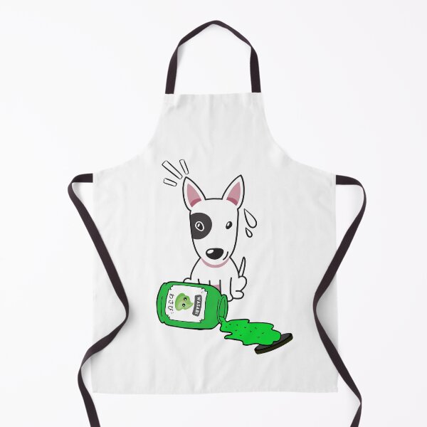 Item preview, Cute Bull Terrier Spilled Wasabi Sauce designed and sold by Pet Station.