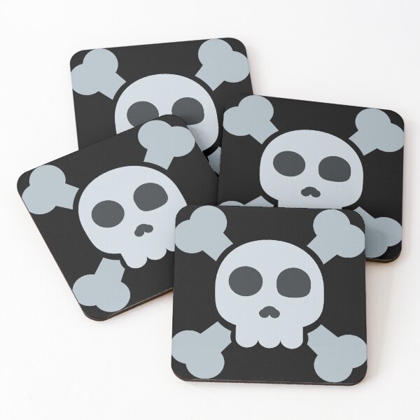 Item preview, Skull and Crossbones Emoji Icon designed and sold by PrintPortal.