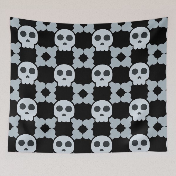 Item preview, Skull and Crossbones Emoji Icon designed and sold by PrintPortal.