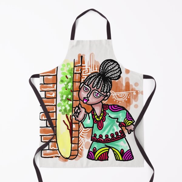 Item preview, Black African Girl Playing designed and sold by Kainene.