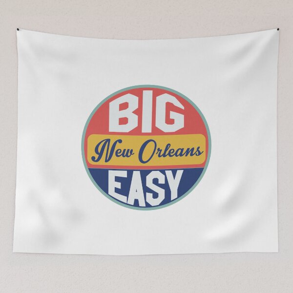 Item preview, The Big Easy New Orleans | Retro New Orleans  designed and sold by The Junto Shop.