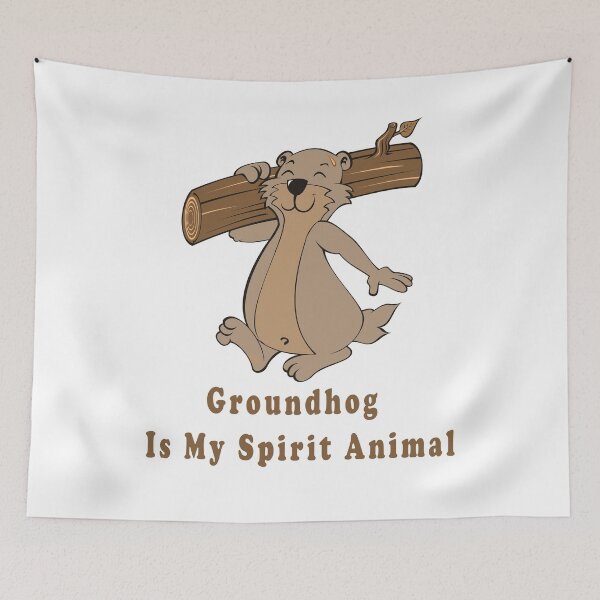 Item preview, Groundhog Is My Spirit Animal designed and sold by Soudesign99.