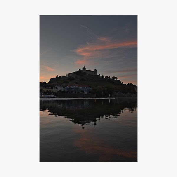Item preview, Marienberg Fortress at sunset designed and sold by ykutp.