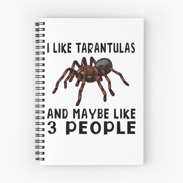 Aperçu de l'œuvre Drôle j'aime les tarentules et peut-être 3 personnes pour les amateurs d'araignées créée et vendue par LiteforART.