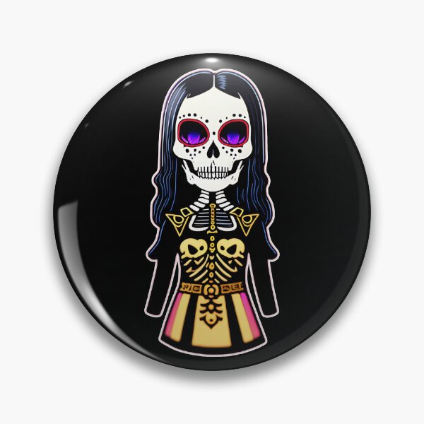 Item preview, dia de la muerte "...Girl Skeleton...V00" designed and sold by CreArtorium.