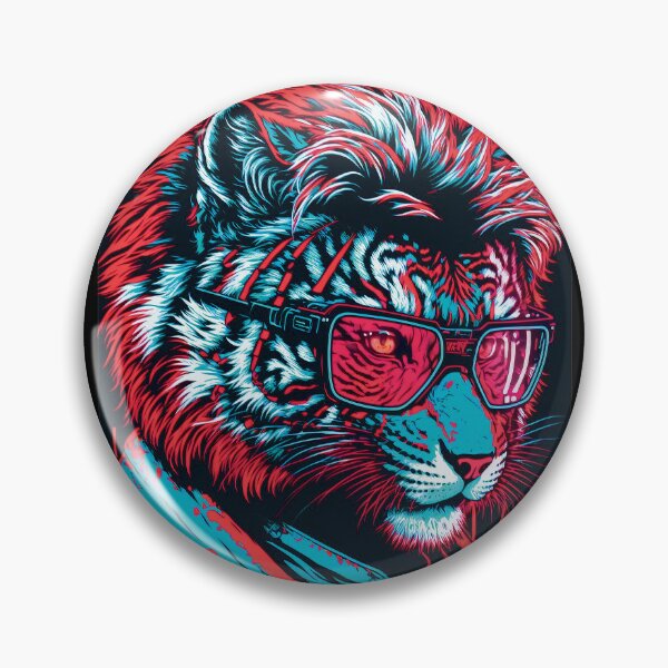 Artikelvorschau, Cyberpunk-Neon-Tiger #5 entworfen und verkauft von PhiloSophyEye.