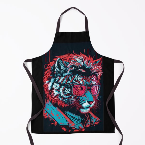 Artikelvorschau, Cyberpunk-Neon-Tiger #5 entworfen und verkauft von PhiloSophyEye.