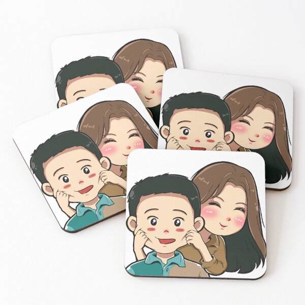 Item preview, Cute Boy and Girl Chibi Couple designed and sold by Artikach Project.