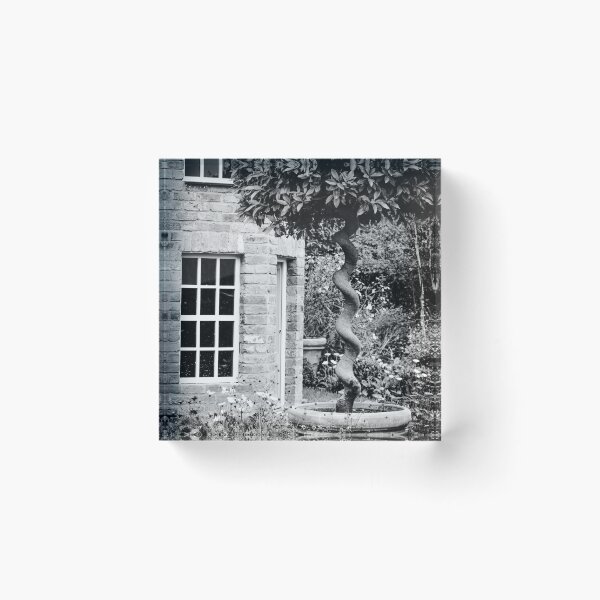 Item preview, Jubilee Garden bw Vertical Antrim Nature Beauty designed and sold by eddiebarronshop.