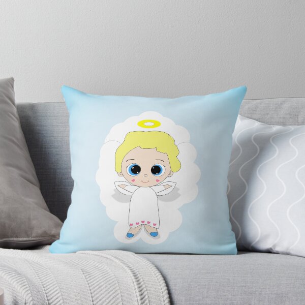 Item preview, Christmas holiday flying happy angel with wings designed and sold by Ingahaliullina.