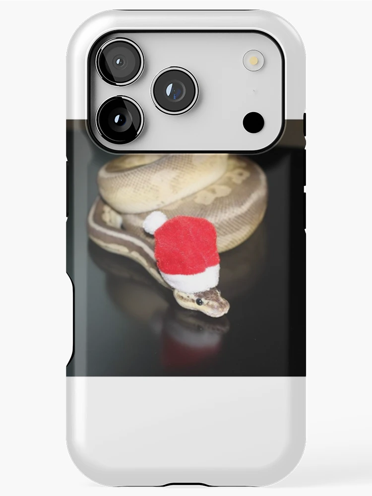 Thumbnail 1 of 4, iPhone Case, Christmas Royal Python designed and sold by PoggleCraft.