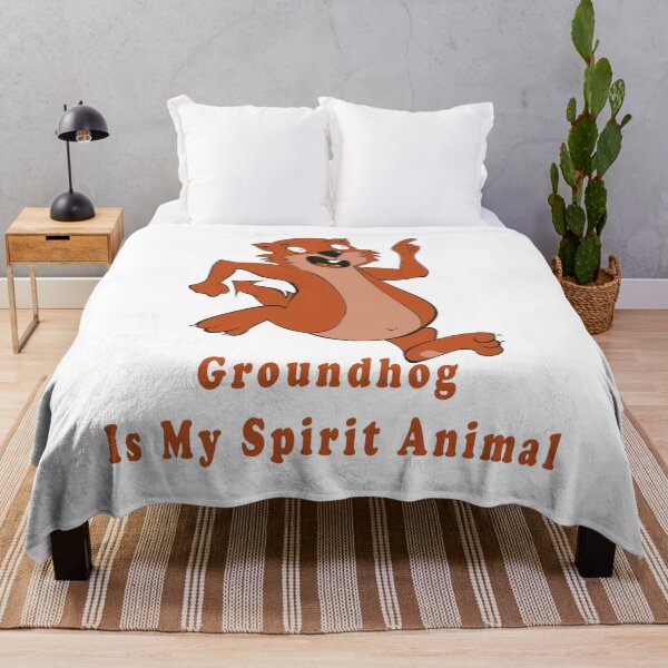 Item preview, Groundhog Is My Spirit Animal designed and sold by Soudesign99.