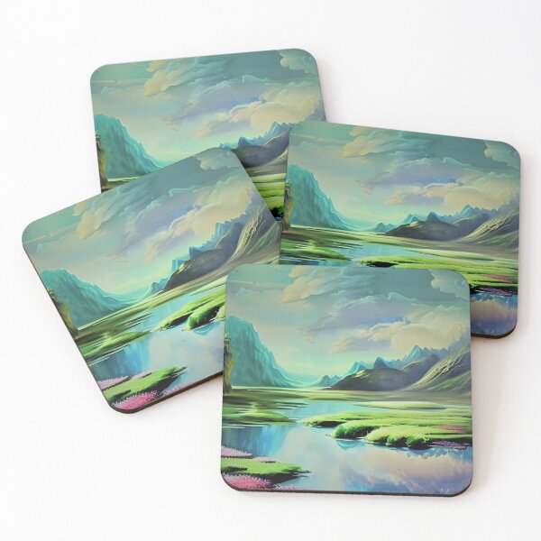 Item preview, the River's arts Garden under the Magical Cloudy Sky! designed and sold by DEKA777.