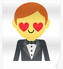 Groom Emoji Poster