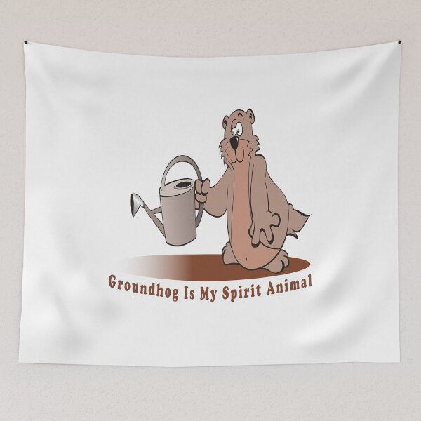 Item preview, Groundhog Is My Spirit Animal designed and sold by Soudesign99.