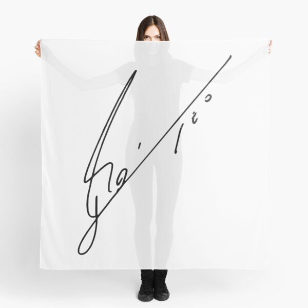 Lionel Messi Original Signature World Cup 2022 Legend MESSI ARGENTINA Scarf