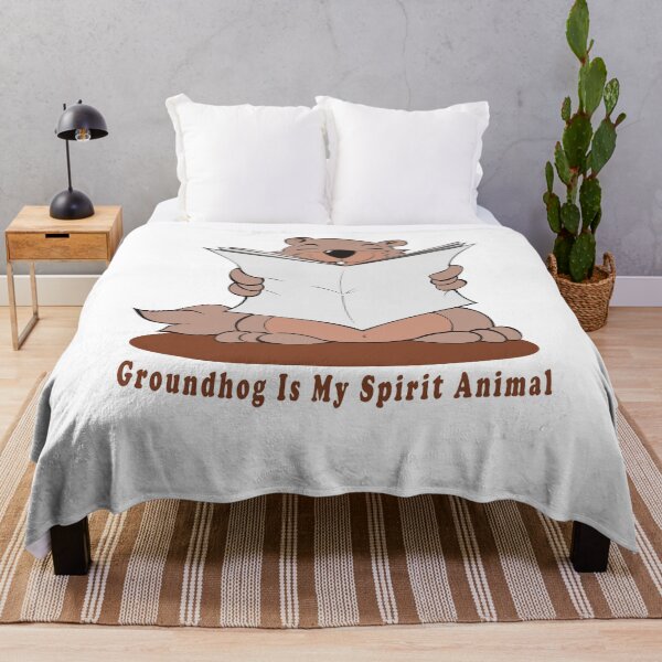 Item preview, Groundhog Is My Spirit Animal designed and sold by Soudesign99.