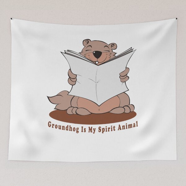Item preview, Groundhog Is My Spirit Animal designed and sold by Soudesign99.