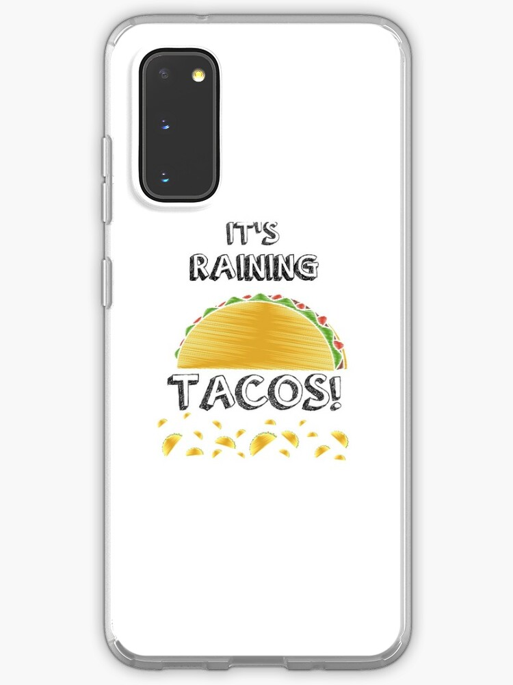 Tacos Case Skin For Samsung Galaxy By Sweetlifeattire Redbubble - soft taco roblox