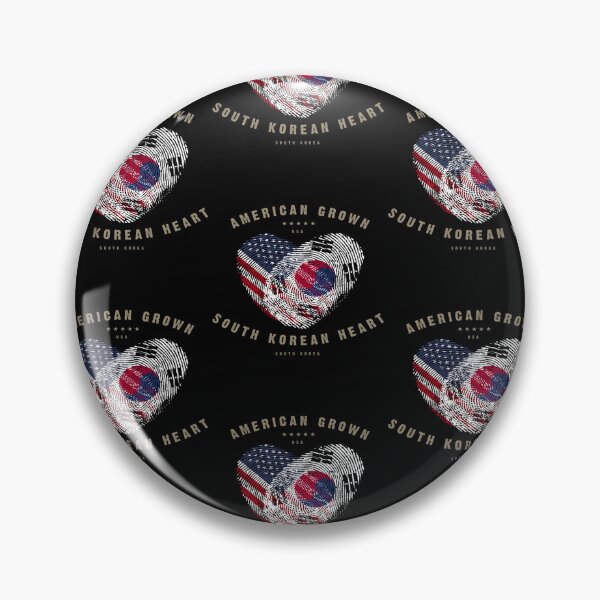 Item preview, American Grown South Korean Heart Love South Korea Flag designed and sold by Melanies16.