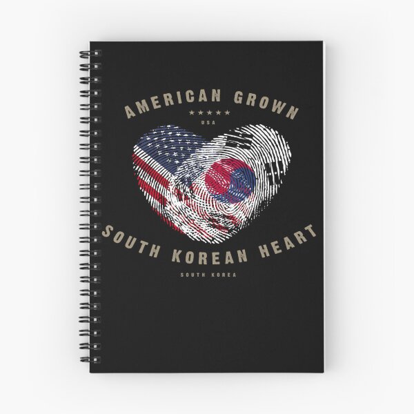 Item preview, American Grown South Korean Heart Love South Korea Flag designed and sold by Melanies16.