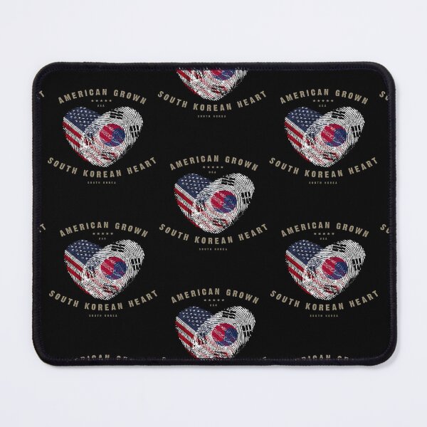Item preview, American Grown South Korean Heart Love South Korea Flag designed and sold by Melanies16.