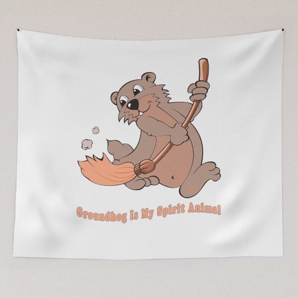 Item preview, Groundhog Is My Spirit Animal designed and sold by Soudesign99.